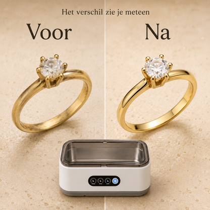 Ultrasone Sieraden en Brillen Reiniger
