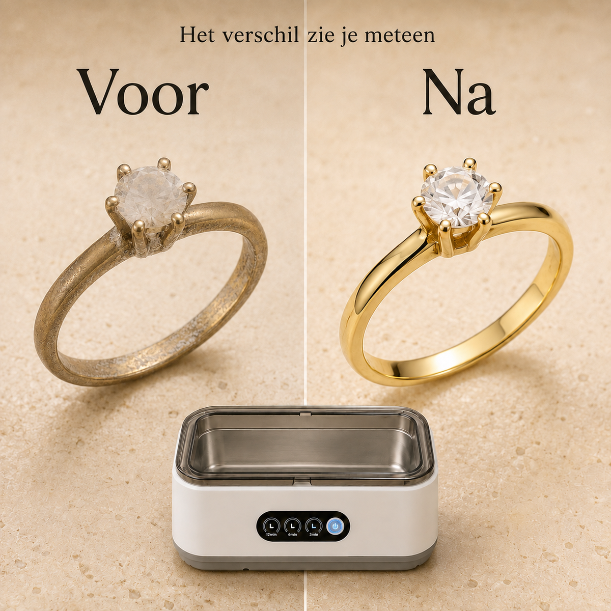 Ultrasone Sieraden Reiniger