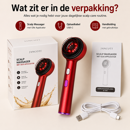 Scalp Massager met Olie Applicator