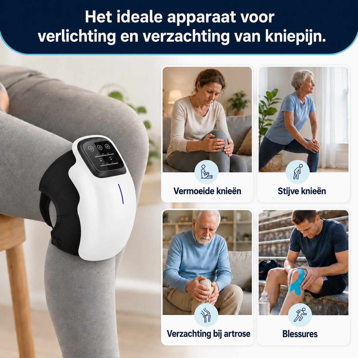 Draadloze Knie Massager