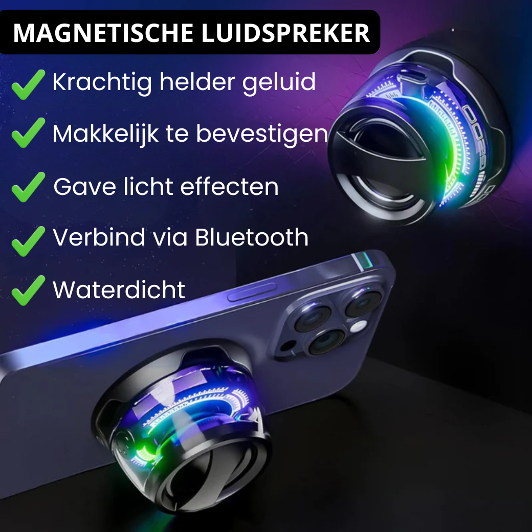 Magnetische Bluetooth Speaker