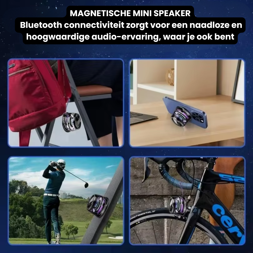 Magnetische Bluetooth Speaker