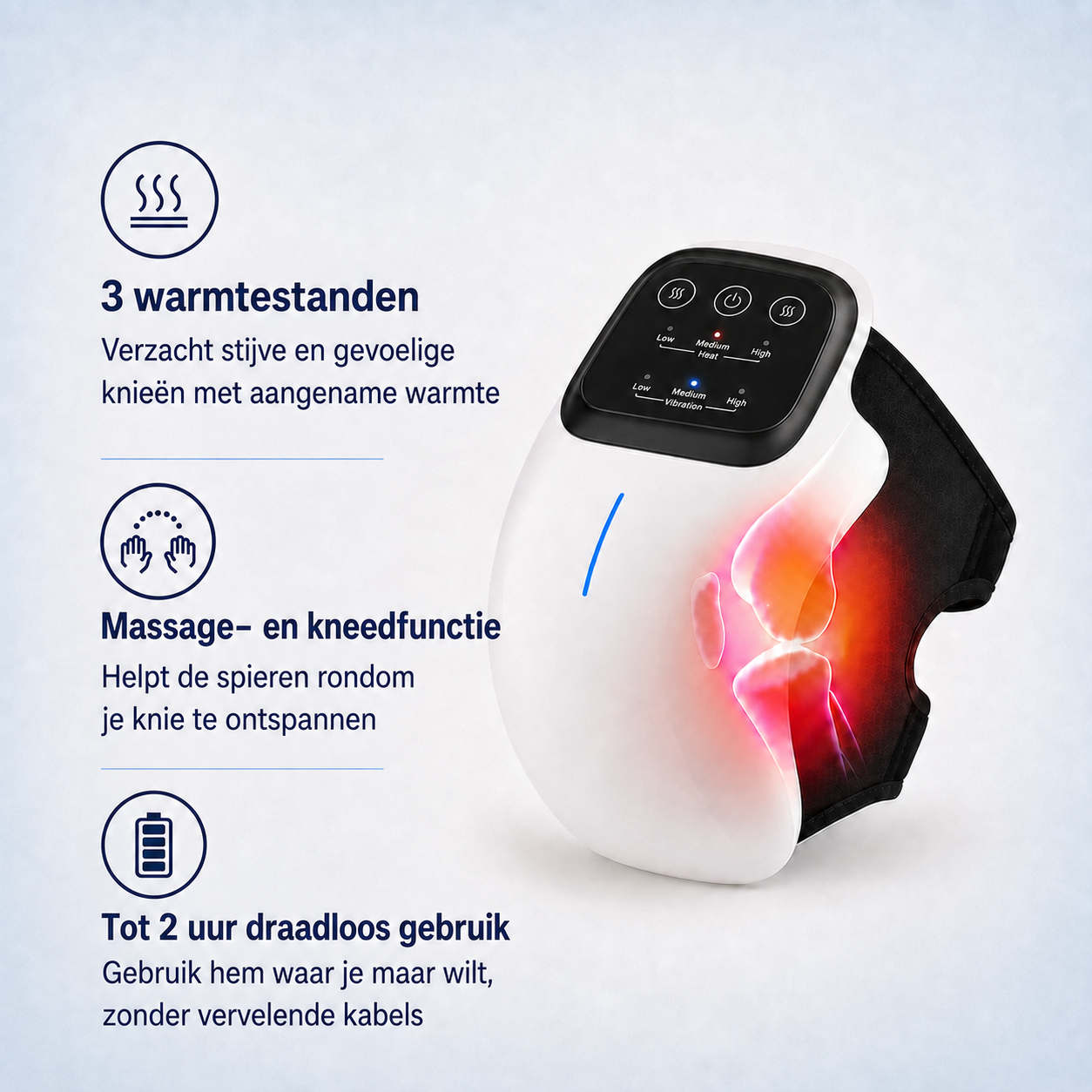 Draadloze Knie Massager