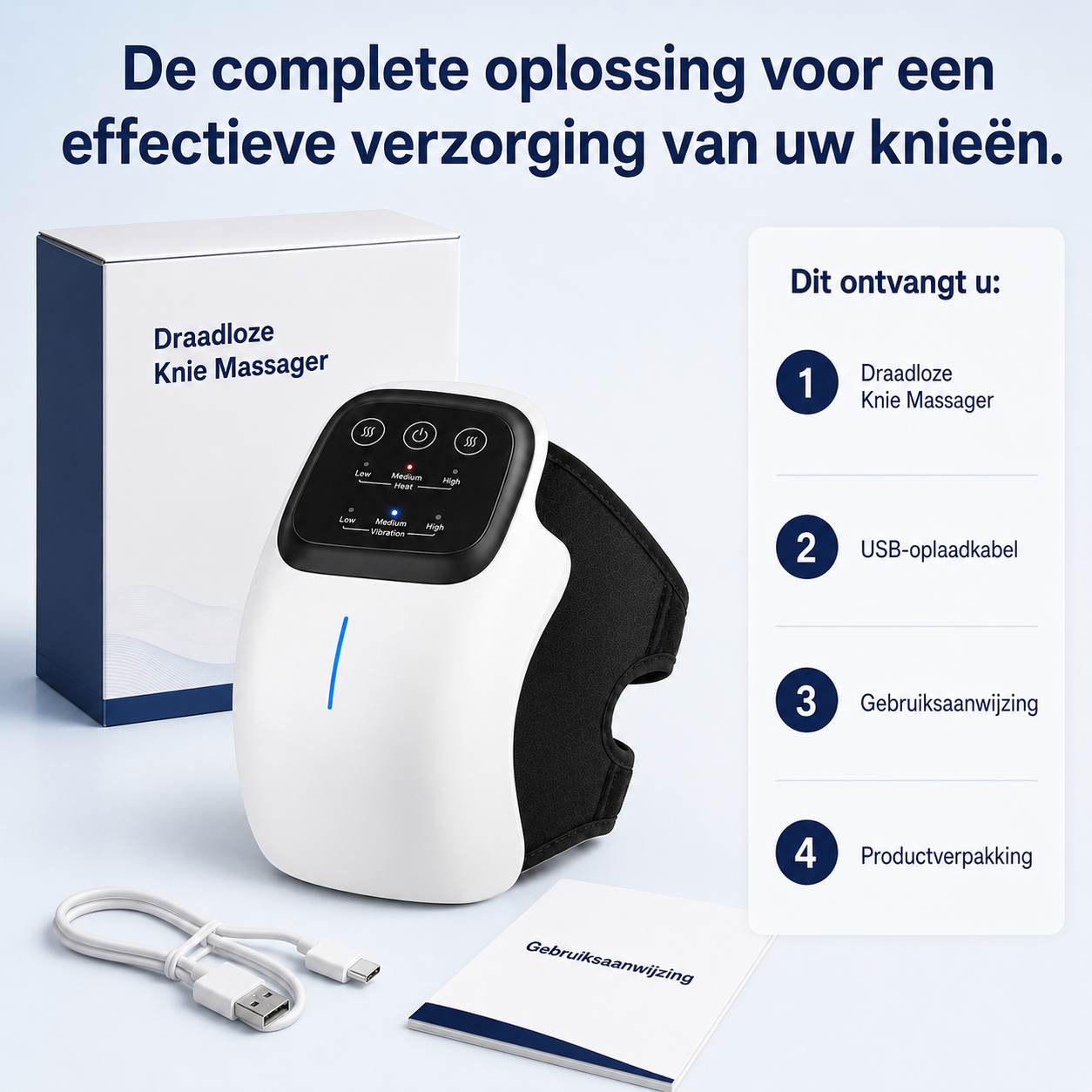 Draadloze Knie Massager