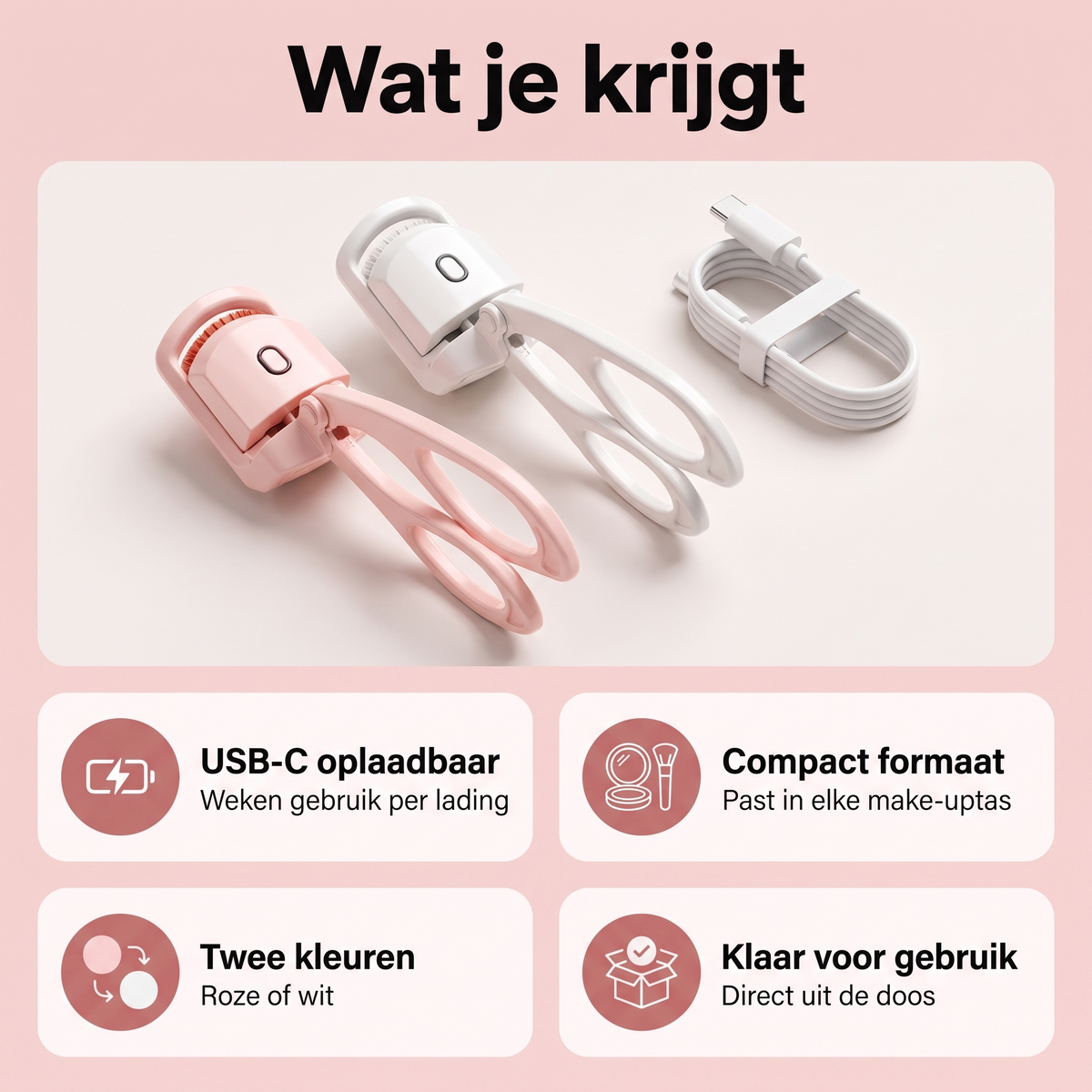 Verwarmde Wimperkruller