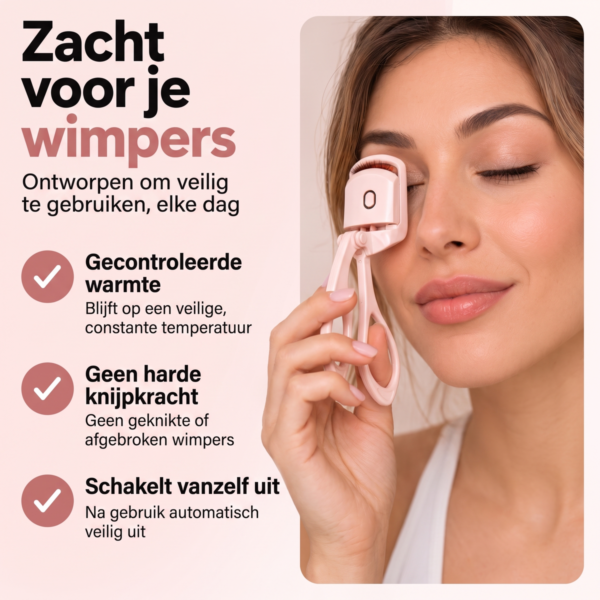 Verwarmde Wimperkruller