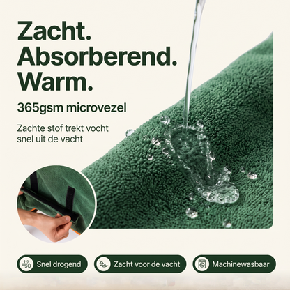 Hondenbadjas – Supersnelle Droogjas voor Honden