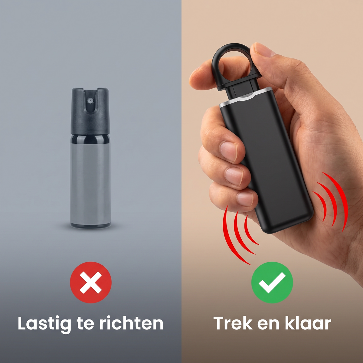 Zelfverdedigingsalarm 130dB